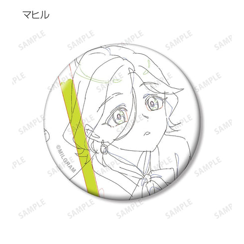 『MILGRAM -ミルグラム-』トレーディング原画缶バッジ ver.A(単位/BOX)【202510再販】